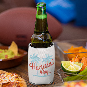 Rafraîchisseur Pour Canette Hanalei Bay Island de Kauai, Hawaii Souvenir