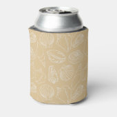 Rafraîchisseur Pour Canette Hand-drawn Sandy Shells Cooler (Can Dos)