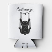 Rafraîchisseur Pour Canette Hang On Black Cat (Devant)