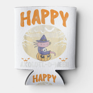 Rafraîchisseur Pour Canette Happy Axolotl-O-Ween mignon Halloween Halloween Ha