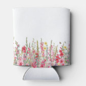 Rafraîchisseur Pour Canette Happy Birthday 90th August Birth Flower Custom (Dos)