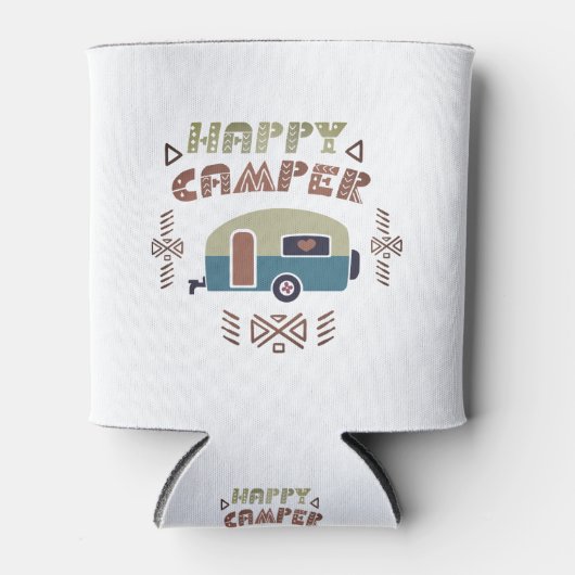 Rafraîchisseur Pour Canette Happy Camper (Devant)