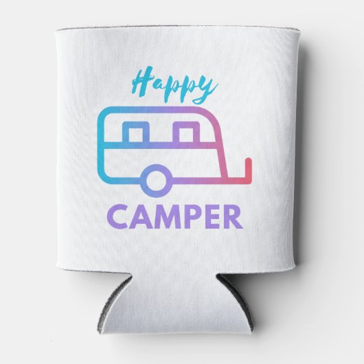 Rafraîchisseur Pour Canette Happy Camper Pull Derrière L'Aventure (Devant)