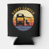 Rafraîchisseur Pour Canette Happy Camper RV Camping (Devant)
