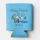 Rafraîchisseur Pour Canette Happy Campers RV Mountains Camping Camp (Dos)