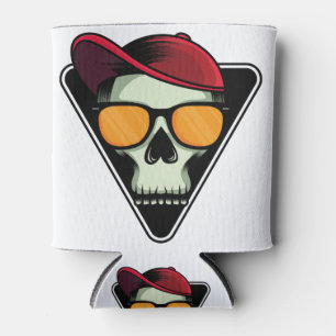 Rafraîchisseur Pour Canette Happy halloween skull