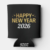 Rafraîchisseur Pour Canette Happy New Year 2026 (Dos)