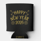 Rafraîchisseur Pour Canette Happy New Year 2026 (Dos)