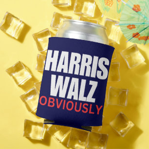 Rafraîchisseur Pour Canette Harris Walz ÉVIDEMMENT Harris Walz 2024 Évidemme