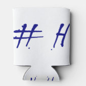 Rafraîchisseur Pour Canette hashtag H (Dos)