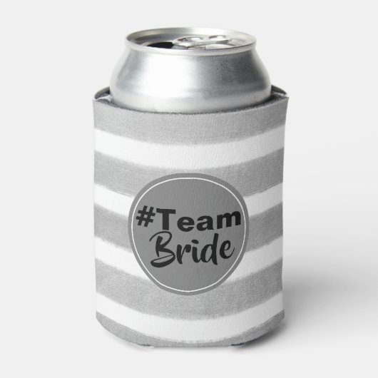 Rafraîchisseur Pour Canette Hashtag Team Bride Can Cover (Can devant)