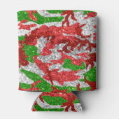 Rafraîchisseur Pour Canette Haus De Camo Motif Silver Xmas (Dos)