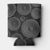 Rafraîchisseur Pour Canette Haut-parleurs : Texture continue Motif sans coutur (Devant)