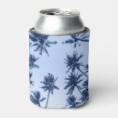 Rafraîchisseur Pour Canette Hauts palmiers, ciel bleu clair. (Can devant)