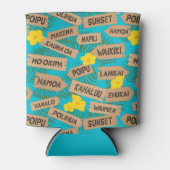 Rafraîchisseur Pour Canette Hawaii Beach Party (Devant)