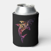 Rafraîchisseur Pour Canette Hawaii Mano Tribal Shark (Can devant)