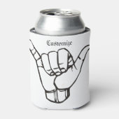 Rafraîchisseur Pour Canette Hawaii Shaka Brah Wave Thunder_Cove (Can devant)