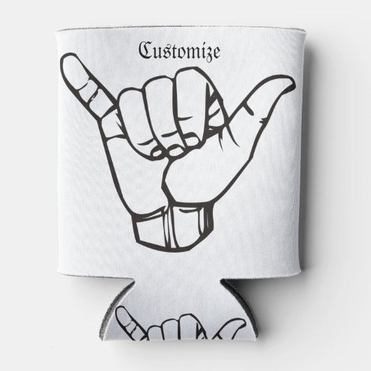 Rafraîchisseur Pour Canette Hawaii Shaka Brah Wave Thunder_Cove (Devant)