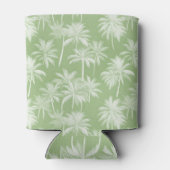 Rafraîchisseur Pour Canette Hawaiian Palm Tree Silhouette Motif Green ID1093 (Dos)