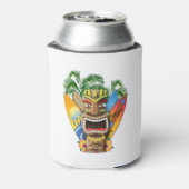 Rafraîchisseur Pour Canette Hawaiian Tiki Surf (Can Dos)