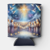 Rafraîchisseur Pour Canette Heavenly Choir Under Star of Bethlehem (Devant)