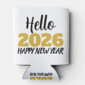 Rafraîchisseur Pour Canette Hello 2026 Happy New Year (Dos)