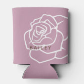 Rafraîchisseur Pour Canette Hello Beautity - Moderne Chic Rose Can Cooler (Dos)