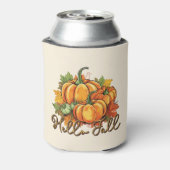 Rafraîchisseur Pour Canette Hello Fall - Cosy Citrouille Patch (Can Dos)