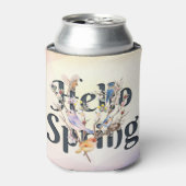 Rafraîchisseur Pour Canette Hello Spring Birds (Can devant)