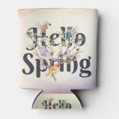 Rafraîchisseur Pour Canette Hello Spring Birds (Devant)