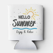 Rafraîchisseur Pour Canette Hello Summer Can Cooler (Dos)