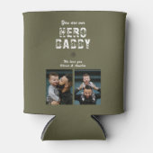 Rafraîchisseur Pour Canette Hero Daddy Father's Day 2 Photo Collage (Devant)