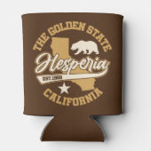 Rafraîchisseur Pour Canette Hesperia, Californie (Dos)