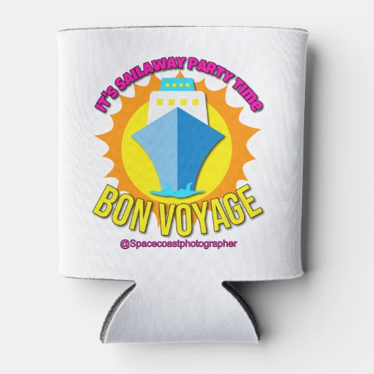 Rafraîchisseur Pour Canette Heure de la fête de navigation (Devant)