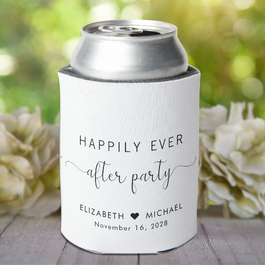 Rafraîchisseur Pour Canette Heureusement Jamais Après La Réception De Mariage 