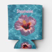 Rafraîchisseur Pour Canette Hibiscus été (Dos)