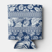 Rafraîchisseur Pour Canette Hibiscus, feuille : papier peint décoratif hawaïen (Dos)