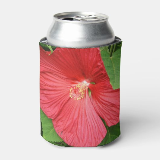 Rafraîchisseur Pour Canette Hibiscus Flower Bright Magenta (Can devant)