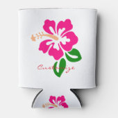 Rafraîchisseur Pour Canette Hibiscus rose tropical Thunder_Cove (Devant)