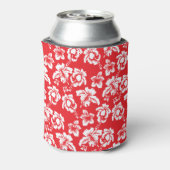 Rafraîchisseur Pour Canette Hibiscus rouge hawaïen Impression florale (Can Dos)