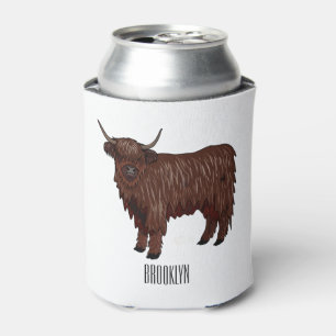 Rafraîchisseur Pour Canette Highland cow