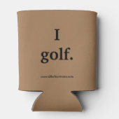 Rafraîchisseur Pour Canette Hilarious Golf Humour Can Cooler Cadeau (Dos)