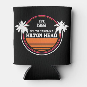 Rafraîchisseur Pour Canette Hilton Head South Carolina - Retro Vintage 60s
