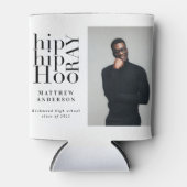 Rafraîchisseur Pour Canette Hip hip hourra fête de remise de diplômes photo (Devant)