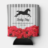 Rafraîchisseur Pour Canette Hippocampe Red Roses Derby (Dos)