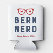 Rafraîchisseur Pour Canette Hipster Bern Nerd | Funny Bernie Sanders 2020 (Dos)
