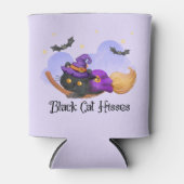 Rafraîchisseur Pour Canette Hisses de chats noirs (Devant)