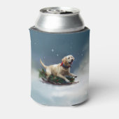 Rafraîchisseur Pour Canette hiver de Noël du Labrador (Can Dos)