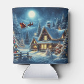 Rafraîchisseur Pour Canette Hiver/Père Noël/Noël/Neige (Dos)