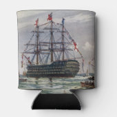 Rafraîchisseur Pour Canette HMS Queen Battleship 1839 (Dos)